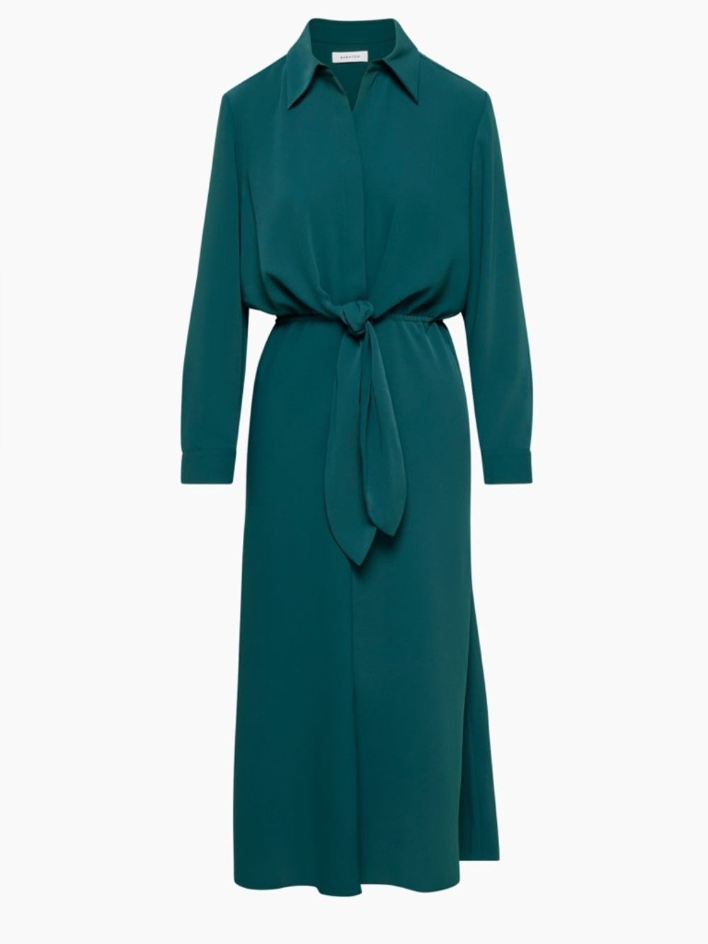 Babaton Aritzia Abbey Dress Teal Size XS